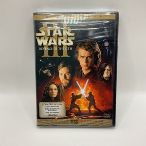 Star Wars Episode III Revenge of the Sith (DVD 2005) 2Disc Widescreen New Sealed